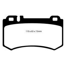 Load image into Gallery viewer, 06-Mercedes-Benz-E55-Amg-5.4-Supercharged-(4-Pad-Set)-Ultimax2-Rear-Brake-Pads