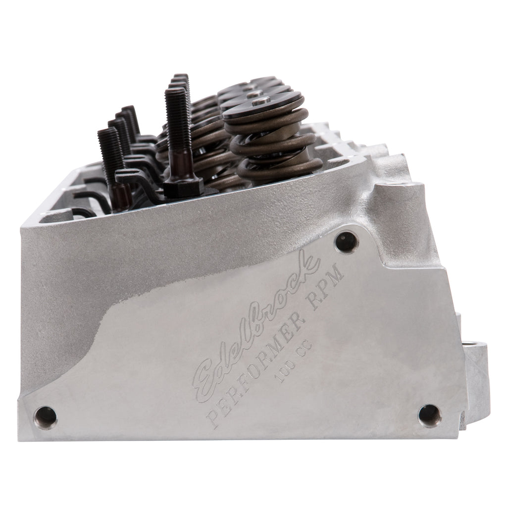 Edelbrock 60435 RPM Big-Block Chevy Oval Port Cylinder Head Hydraulic Roller Cam for Select Chevrolet Bel Air, Chevrolet Biscayne, Chevrolet Blazer, Chevrolet Brookwood, Chevrolet C10, Chevrolet C10 Pickup, Chevrolet C10 Suburban, Chevrolet C20,