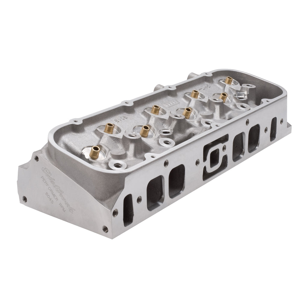 Edelbrock 60449 Engine Cylinder Head for Select Chevrolet Bel Air, Chevrolet Biscayne, Chevrolet Blazer, Chevrolet Brookwood, Chevrolet C10, Chevrolet C10 Pickup, Chevrolet C10 Suburban, Chevrolet C20, Chevrolet C20 Pickup, Chevrolet C20 Suburban,