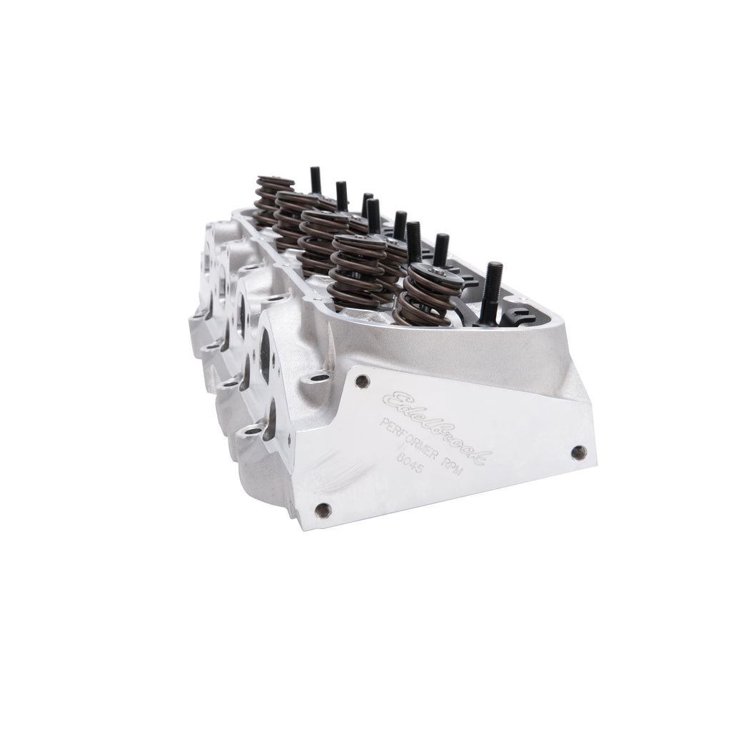 Edelbrock 60455 RPM Big-Block Chevy Oval Port Cylinder Head Hydraulic Roller Cam for Select Chevrolet Bel Air, Chevrolet Biscayne, Chevrolet Blazer, Chevrolet Brookwood, Chevrolet C10, Chevrolet C10 Pickup, Chevrolet C10 Suburban, Chevrolet C20,