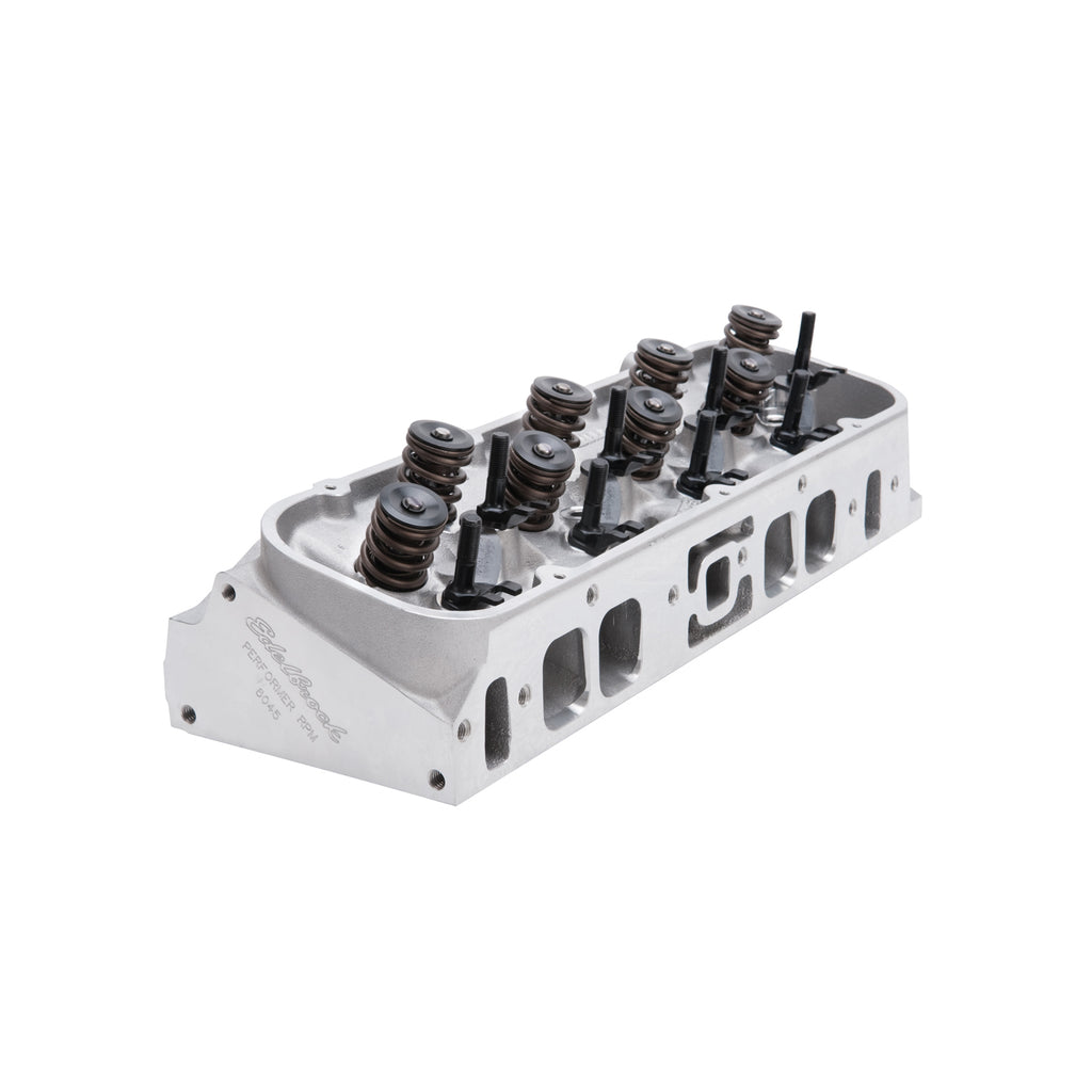Edelbrock 60455 RPM Big-Block Chevy Oval Port Cylinder Head Hydraulic Roller Cam for Select Chevrolet Bel Air, Chevrolet Biscayne, Chevrolet Blazer, Chevrolet Brookwood, Chevrolet C10, Chevrolet C10 Pickup, Chevrolet C10 Suburban, Chevrolet C20,