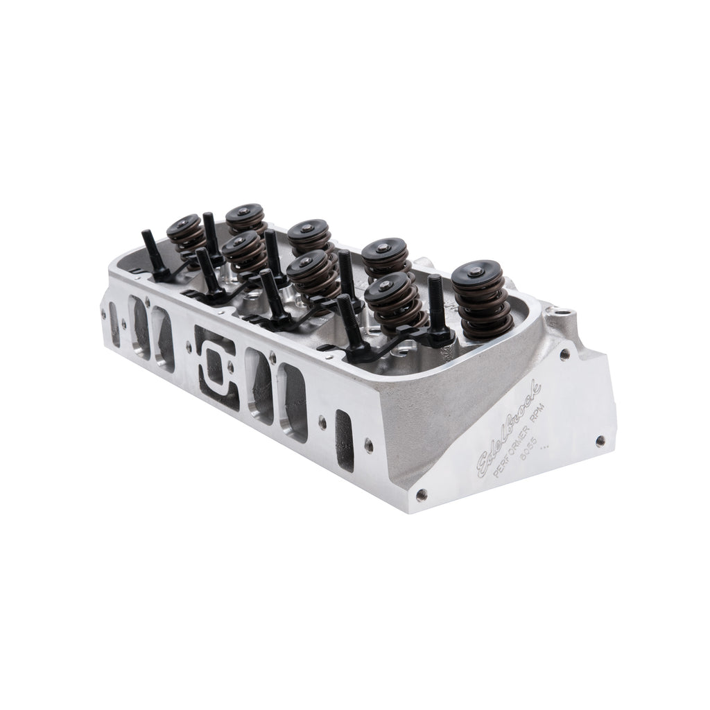 Edelbrock 60555 RPM Big-Block Chevy Retangular Port Cylinder Head Hydraulic Roller Cam for Select Chevrolet Bel Air, Chevrolet Biscayne, Chevrolet Blazer, Chevrolet Brookwood, Chevrolet C10, Chevrolet C10 Pickup, Chevrolet C10 Suburban, Chevrolet C20,