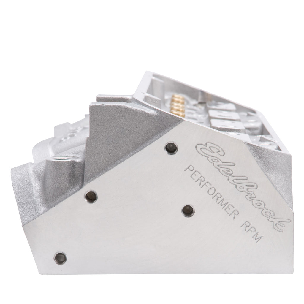 Edelbrock 60589 RPM Pontiac Cylinder Head 72cc Bare for Select Buick LeSabre, Oldsmobile 98, Oldsmobile Custom Cruiser, Oldsmobile Delta 88, Pontiac Acadian, Pontiac Bonneville, Pontiac Catalina, Pontiac Executive, Pontiac Firebird, Pontiac GTO, Pontiac