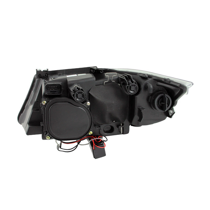 0608-Bmw-3-Series-E90e91-Projector-Halo-WLed-Bar-Chrome-Clear-WAmber(Ccfl)DrivePass