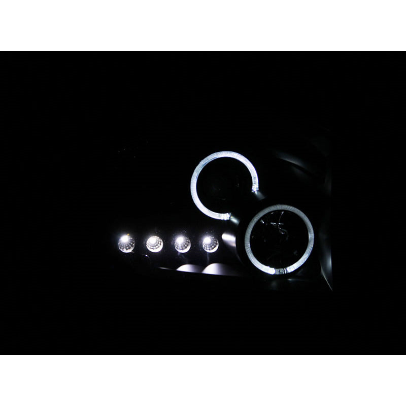 0608-Ram-15000609-Ram-25003500-Projector-WHalo-Chrome-Clear-WAmber-Headlights-DrivPass