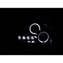 Load image into Gallery viewer, 0608-Ram-15000609-Ram-25003500-Projector-WHalo-Chrome-Clear-WAmber-Headlights-DrivPass