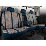 Fia Inc. TR42-44 NAVY TR40 Series - Wrangler Saddleblanket Custom Fit Rear Seat Cover - Navy