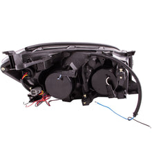 Load image into Gallery viewer, 0608-Rav4-Headlights-Black-Clear-Projector-With-Halos-DriverPassenger