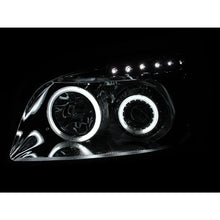 Load image into Gallery viewer, 0608-Rav4-Headlights-Black-Clear-Projector-With-Halos-DriverPassenger