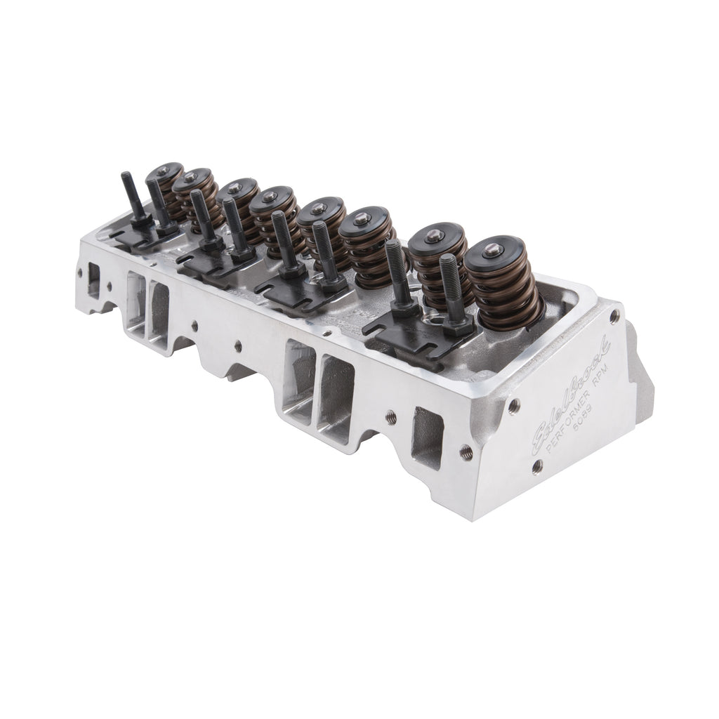 Edelbrock 60895 RPM Small-Block Chevy Straight Spark Plug 64cc Hydraulic Roller Cam