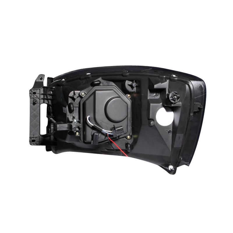 0609-Ram-15000609-Ram-25003500-Projector-Halo-Black-Clear-Amber(Ccfl)Headlights-DrivPass