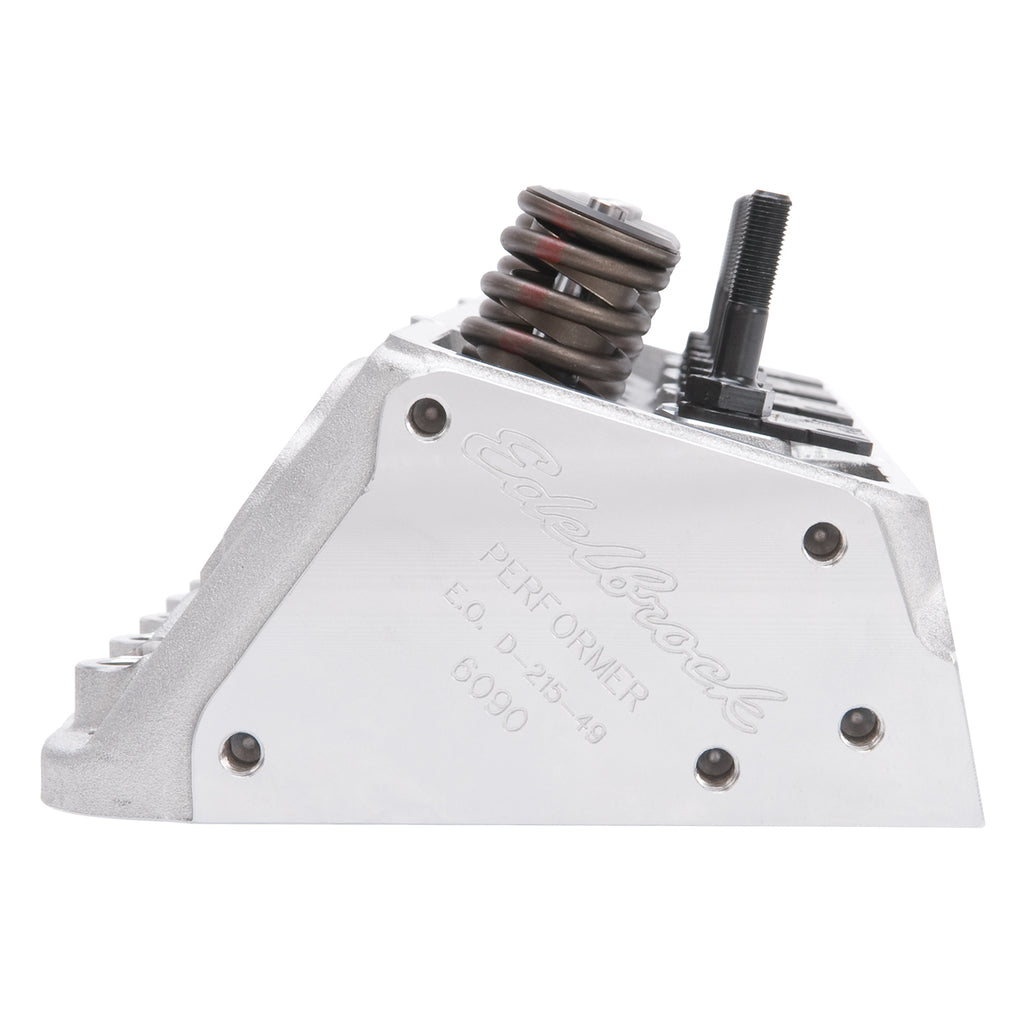 Edelbrock 60909 Performer Small-Block Chevy Cylinder Head 64cc Hydraulic Flat Tappet for Select Buick Century, Buick Regal, Buick Skylark, Chevrolet Bel Air, Chevrolet Biscayne, Chevrolet Blazer, Chevrolet Brookwood, Chevrolet C10, Chevrolet C10 Pickup,