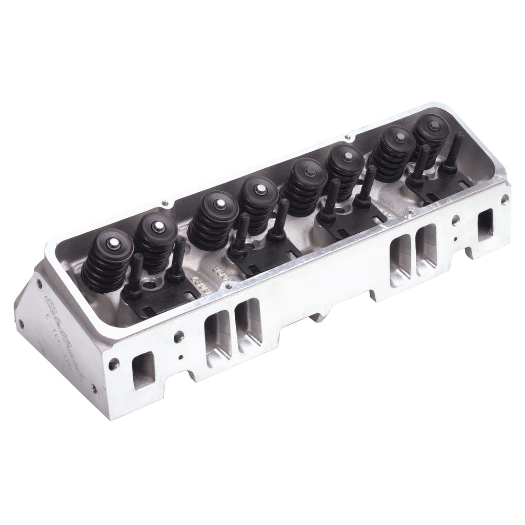 Edelbrock 60979 Engine Cylinder Head for Select Avanti II, Buick Century, Buick Commercial Chassis, Buick Regal, Buick Roadmaster, Buick Skylark, Checker Aerobus, Checker Deluxe, Checker Marathon, Checker Taxicab, Chevrolet Bel Air, Chevrolet Biscayne,