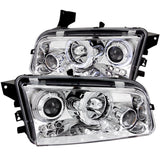 ANZO 121382 Projector Headlight Set w/Halo