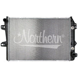 Northern Radiator CR2857 Plastic Tank Radiator - 34 X 24 1/2 X 2 1/8 Core
