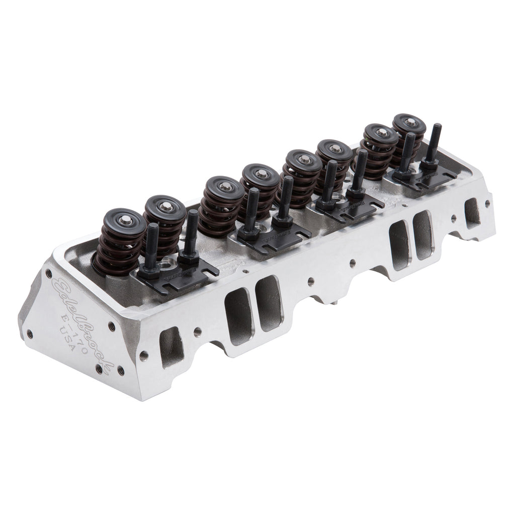 Edelbrock 61019 Performer RPM Cylinder Head for Chevy (Small-Bore) for Select Buick Century, Buick Commercial Chassis, Buick LeSabre, Buick Regal, Buick Roadmaster, Buick Skylark, Cadillac Brougham, Checker Marathon, Chevrolet 3B, Chevrolet 3C, Chevrolet