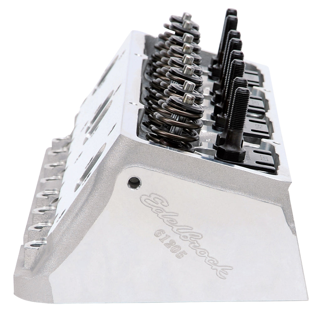Edelbrock 61205 E-CNC 225 Small-Block Chevy Cylinder Head 70cc Hydraulic Roller for Select Avanti II, Buick Century, Buick LeSabre, Buick Regal, Buick Skylark, Checker Aerobus, Checker Deluxe, Checker Marathon, Checker Taxicab, Chevrolet 3B, Chevrolet