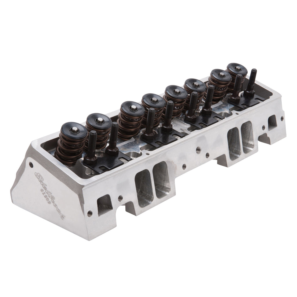 Edelbrock 61209 E-CNC 225 Small-Block Chevy Cylinder Head 64cc Solid Roller for Select Chevrolet 3B, Chevrolet 3C, Chevrolet 3D, Chevrolet 3E, Chevrolet 3F, Chevrolet 3G, Chevrolet Bel Air, Chevrolet Biscayne, Chevrolet Blazer, Chevrolet Brookwood,