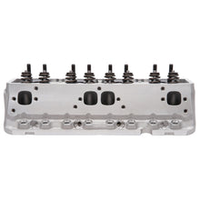 Load image into Gallery viewer, Edelbrock 61255 Victor Jr. 23Â° Cylinder Head for Small-Block Chevy (220cc)