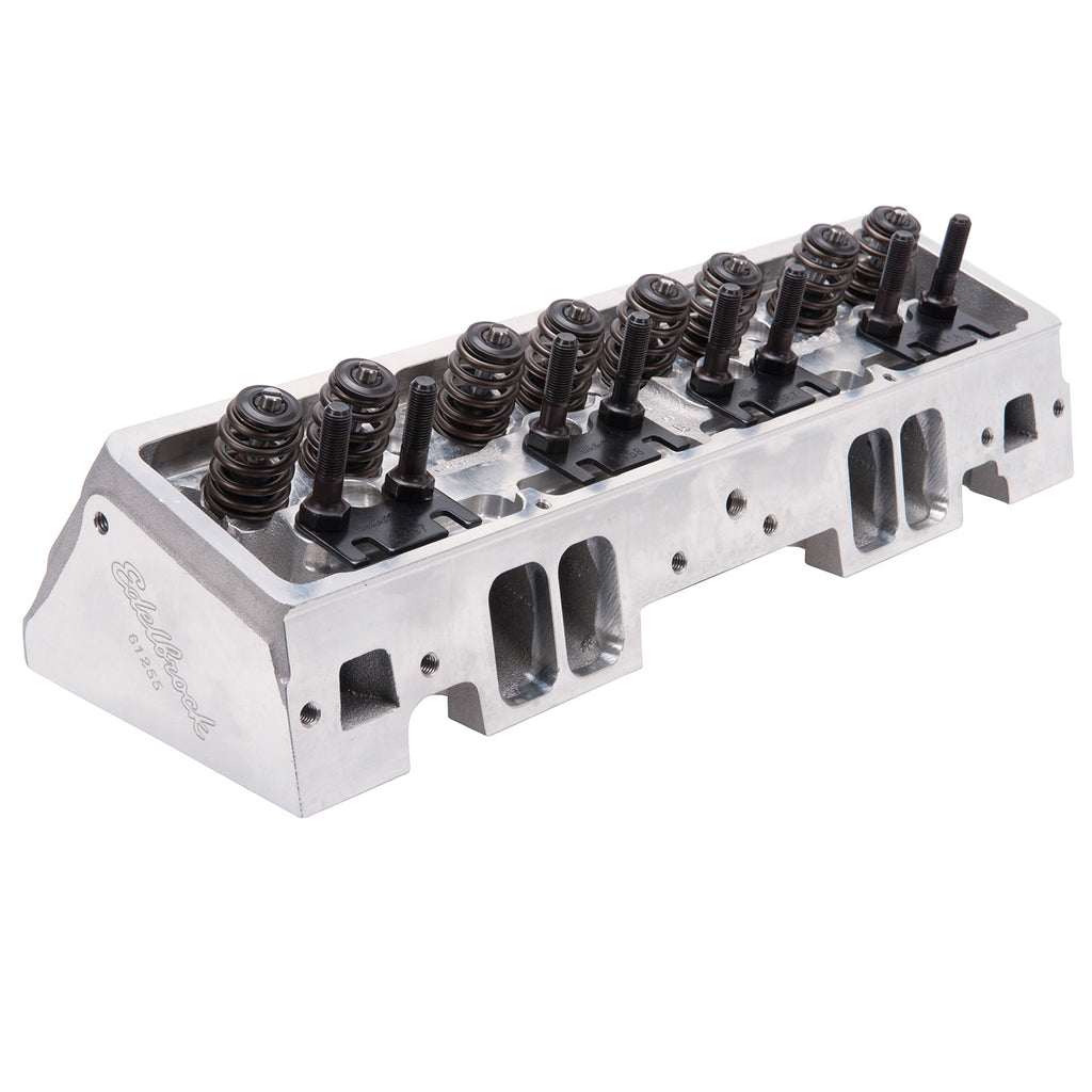 Edelbrock 61255 Victor Jr. 23Â° Cylinder Head for Small-Block Chevy (220cc)
