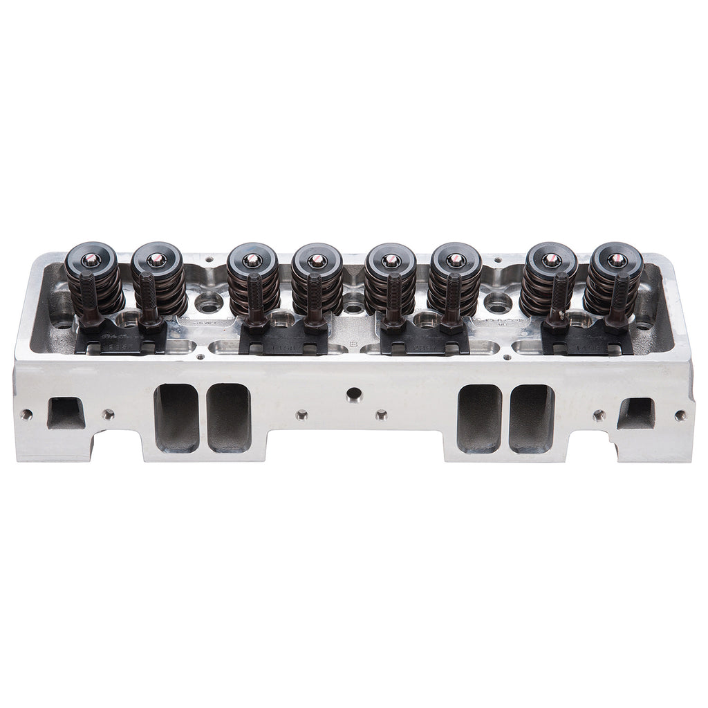 Edelbrock 61259 Victor Jr. 23Â° Cylinder Head for S/B Chevy Mechanical Roller Camshaft (220cc) for Select Buick Century, Buick Regal, Buick Skylark, Chevrolet Bel Air, Chevrolet Biscayne, Chevrolet Blazer, Chevrolet Brookwood, Chevrolet C10, Chevrolet
