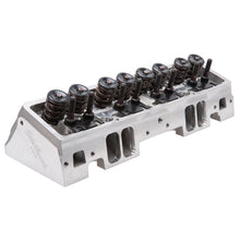 Load image into Gallery viewer, Edelbrock 61259 Victor Jr. 23Â° Cylinder Head for S/B Chevy Mechanical Roller Camshaft (220cc) for Select Buick Century, Buick Regal, Buick Skylark, Chevrolet Bel Air, Chevrolet Biscayne, Chevrolet Blazer, Chevrolet Brookwood, Chevrolet C10, Chevrolet