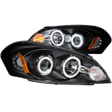 Load image into Gallery viewer, 0613-ImpalaMonte-Carlo-Headlights-Black-Clear-Projector-With-Halos-DrivePass