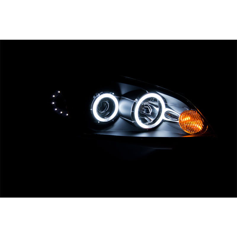 0613-ImpalaMonte-Carlo-Headlights-Black-Clear-Projector-With-Halos-DrivePass