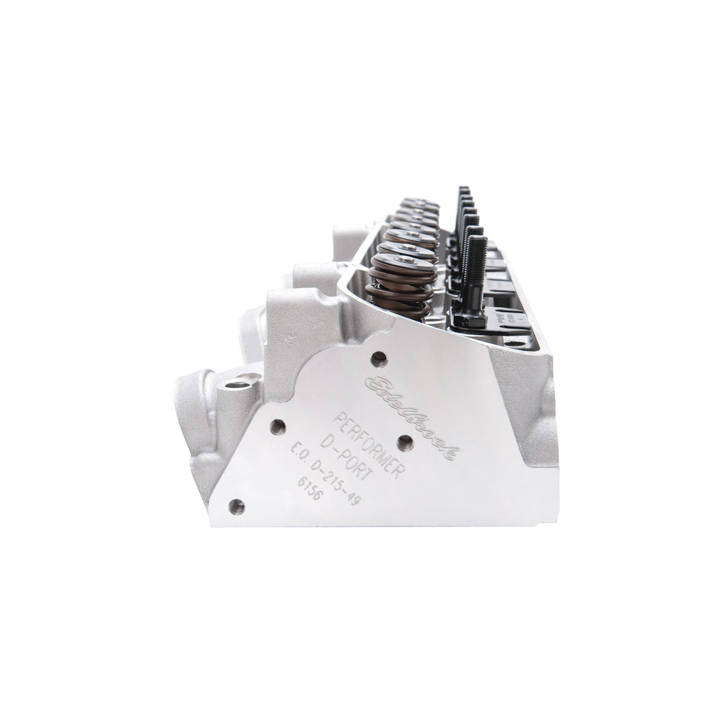 Edelbrock 61575 Performer Pontiac D-Port Cylinder Head 87cc Hydraulic Roller Springs