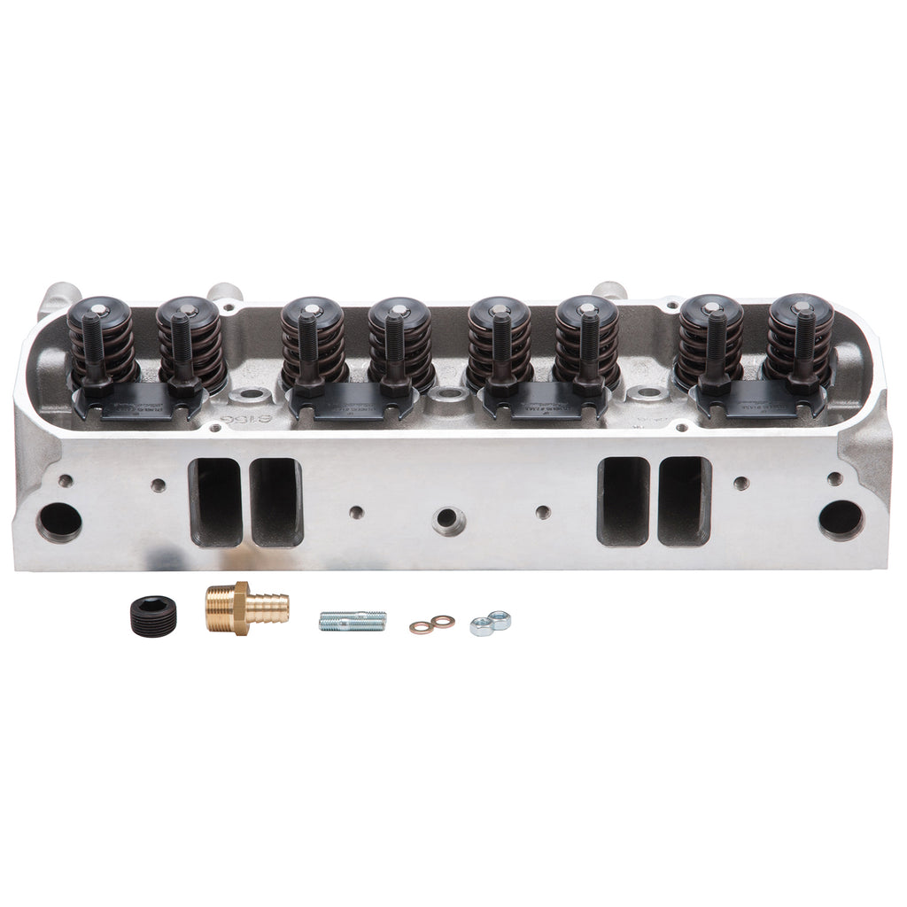 Edelbrock 61595 RPM CNC Pontiac D-Port Cylinder Head 72cc Hydraulic Roller Camshaft