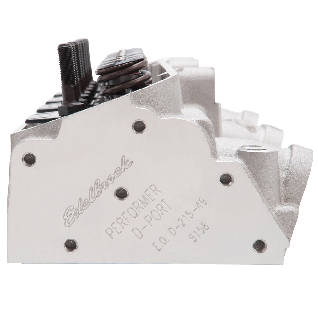 Edelbrock 61595 RPM CNC Pontiac D-Port Cylinder Head 72cc Hydraulic Roller Camshaft