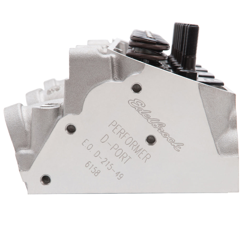 Edelbrock 61595 RPM CNC Pontiac D-Port Cylinder Head 72cc Hydraulic Roller Camshaft