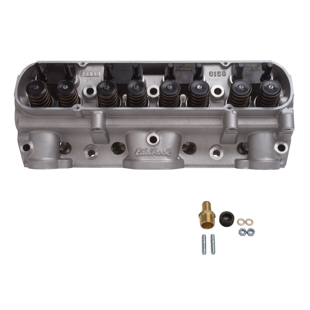 Edelbrock 61599 RPM CNC Pontiac D-Port Cylinder Head 72cc Hydraulic Flat Tappet Cam