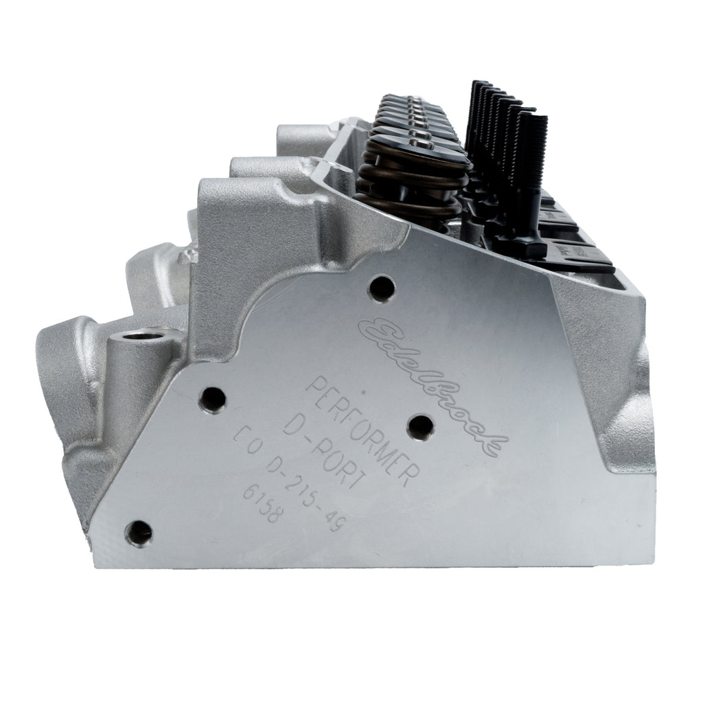 Edelbrock 61599 RPM CNC Pontiac D-Port Cylinder Head 72cc Hydraulic Flat Tappet Cam
