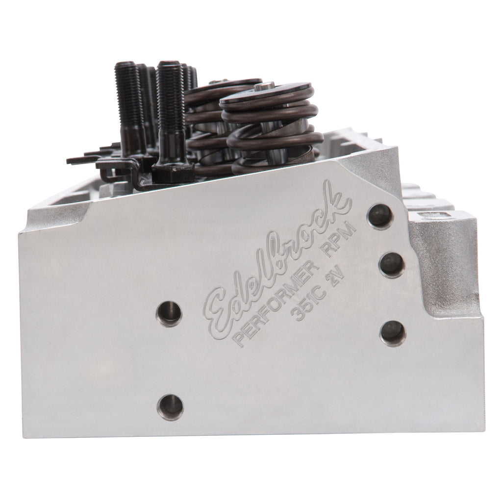 Edelbrock 61629 RPM Small-Block Ford 351 Cleveland Cylinder Head Hydraulic Flat Tappet for Select DeTomaso Pantera, Ford Country Sedan, Ford Country Squire, Ford Custom, Ford Custom 500, Ford Fairlane, Ford Falcon, Ford Galaxie 500, Ford Gran Torino,