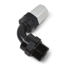 Load image into Gallery viewer, Performance-Hose-End-8-Hose-To-8-Radius-Inlet-Port-90-Deg-BlkClr