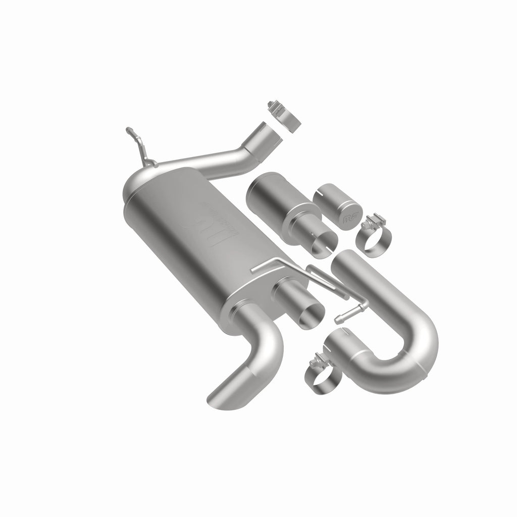 MagnaFlow Exhaust Products 19668 Overland Series Axle Back System for Select Jeep Wrangler, Jeep Wrangler JK