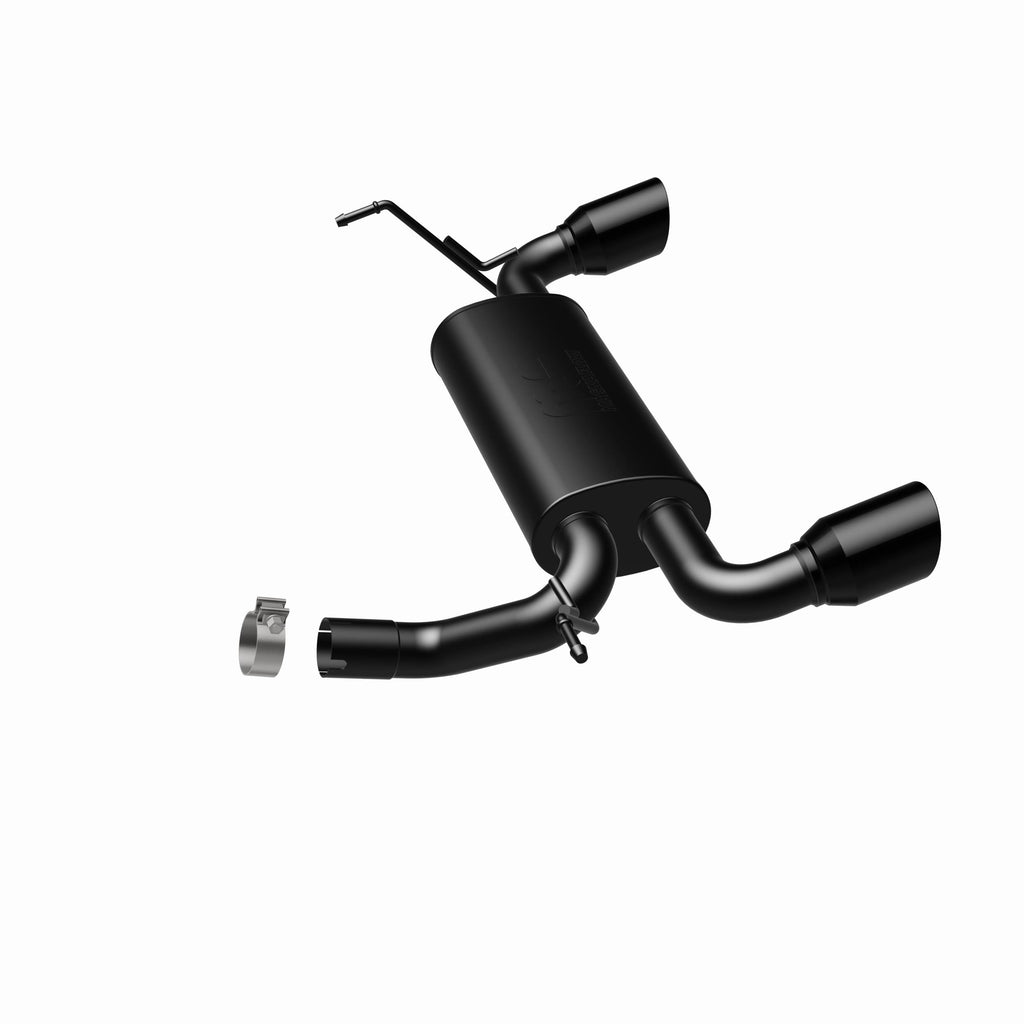 MagnaFlow Exhaust Products 15160 Street Series Black Coated Axle Back System for Select Jeep Wrangler, Jeep Wrangler JK