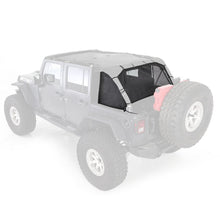 Load image into Gallery viewer, 07---18-Jeep-Wrangler-Jk-4-Door-Cloak-Extended-Mesh-SidesRear