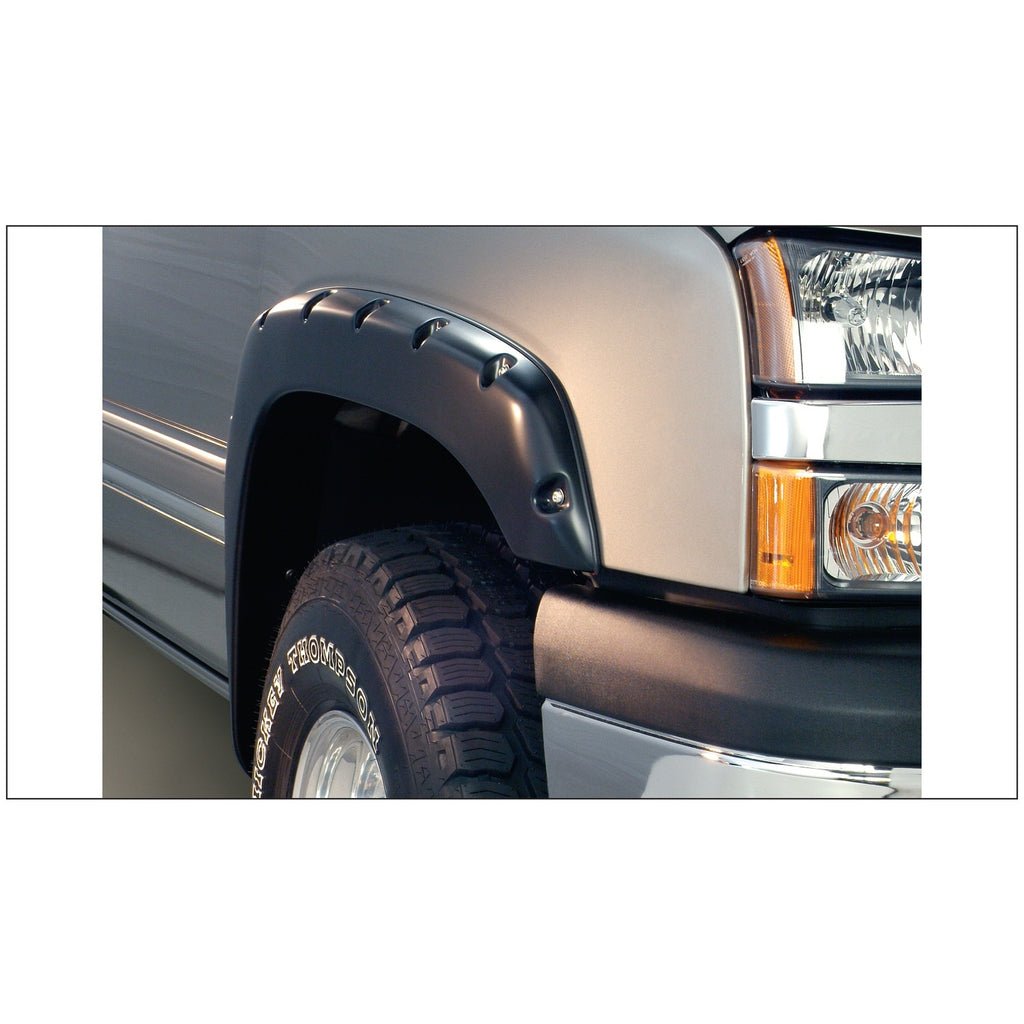 07-07-Chevy-Silverado-1500-Classic-Fleetside-Pocket-Style-Flares-4Pc---Black