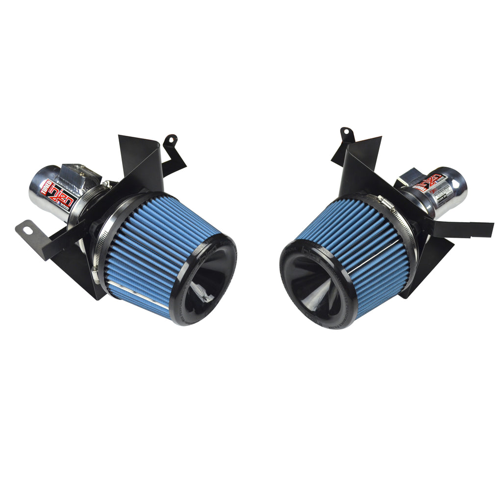 07-08-350Z-3.5L-V6-Air-Fusion-And-Air-Horns-Polished-Short-Ram-Intake