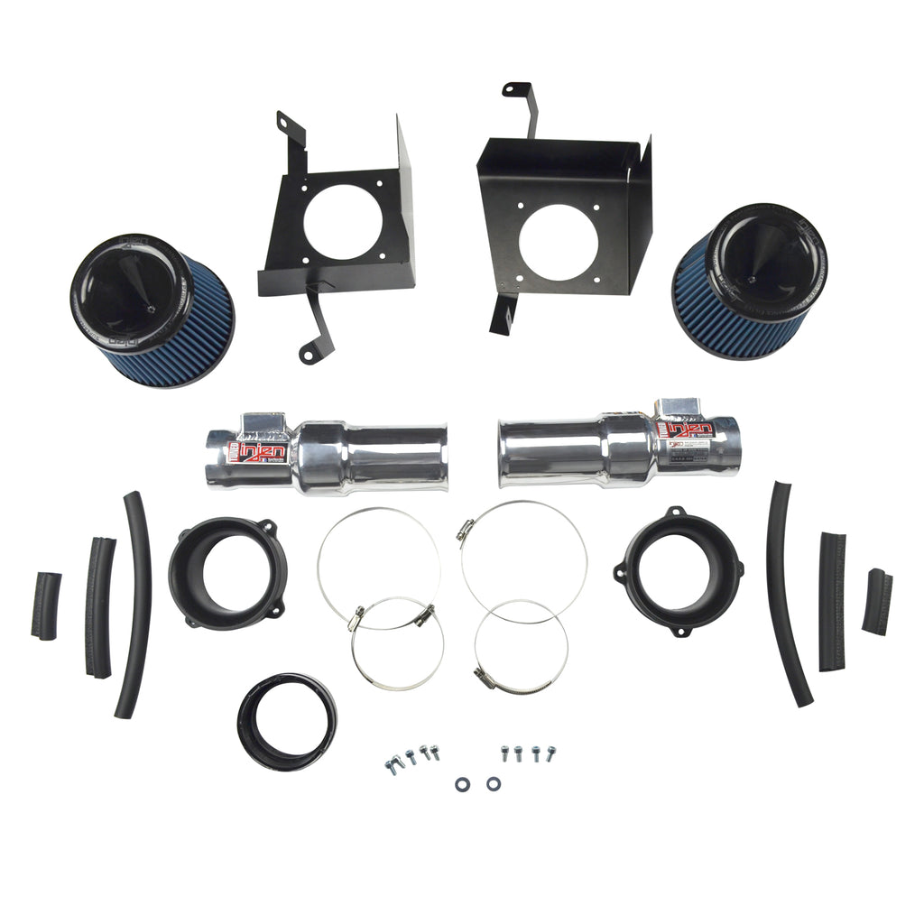 07-08-350Z-3.5L-V6-Air-Fusion-And-Air-Horns-Polished-Short-Ram-Intake