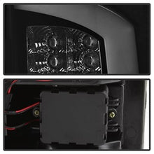 Load image into Gallery viewer, 07-09-Dodge-Ram-25003500-V3-Light-Bar-Led-Tail-Lights---Blk-Smoke-Alt-Yd-Dram06v3-Lbled-Bsm