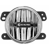 KC HiLiTES 1494 KC G4 Gravity LED 4in SAE ECE Fog 1-Light 2007-2009 Jeep Wrangler JK