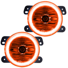 Load image into Gallery viewer, 07-09-Jeep-Wrangler-Jk-Pre-Assembled-Led-Halo-Fog-Lights--Amber