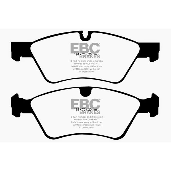07-09-Mercedes-Benz-R-Class-R320-3.0-Td-Greenstuff-Front-Brake-Pads
