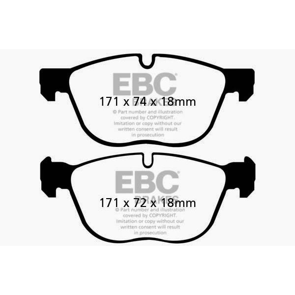 07-10-Bmw-X5-3.0-Ultimax2-Front-Brake-Pads