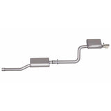 Gibson 617001 Axle Back Single Exhaust System; Aluminized