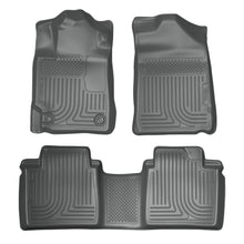 Load image into Gallery viewer, 07-11-Toyota-Camry-(All)-Weatherbeater-Combo-Gray-Floor-Liners-(One-Piece-For-2Nd-Row)