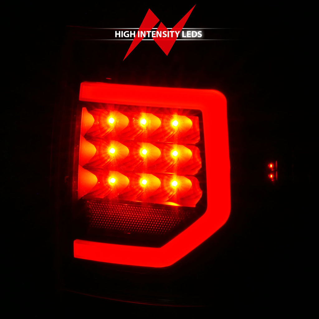 07-11-Toyota-Tundra-Full-Led-Tailights-Black-Housing-Clear-Lens-G2-(WC-Light-Bars)